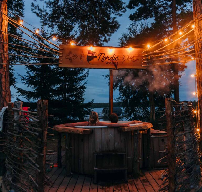 Hottub Nordic Woods Glamping