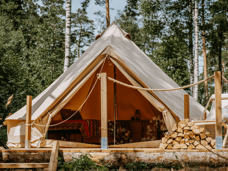 accommodation Nordic woods glamping