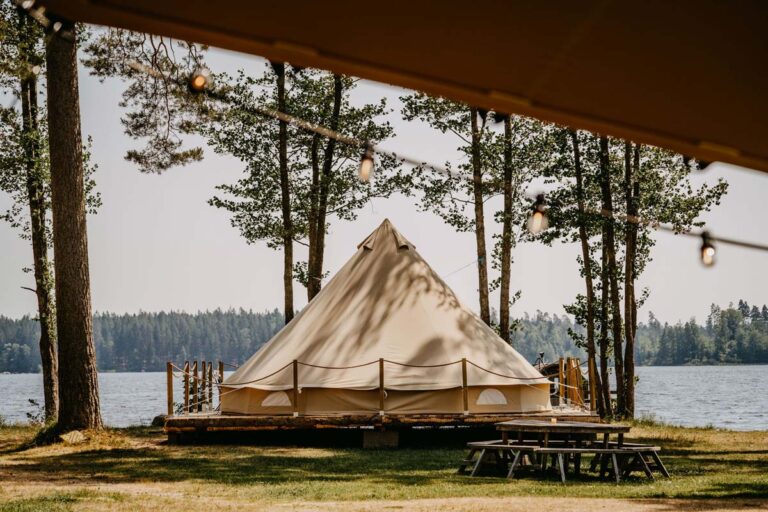 tipi nordic woods glamping