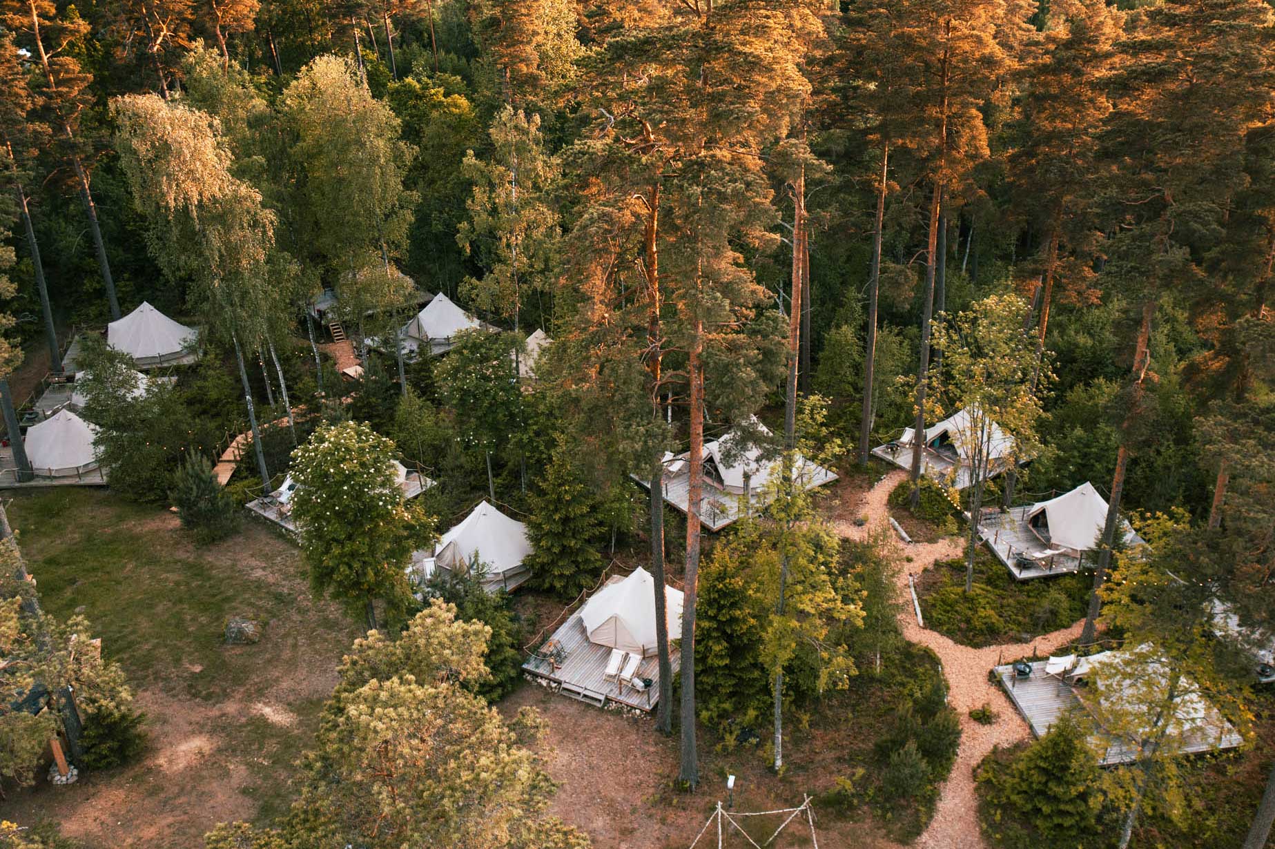 nordic woods glamping