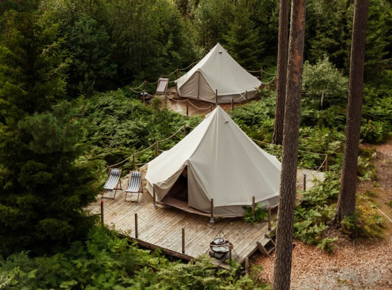 accommodation Nordic woods glamping