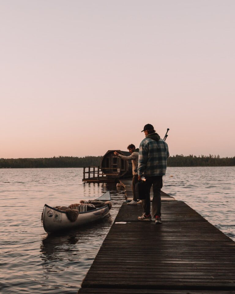 Canoe Nordic Woods Glamping
