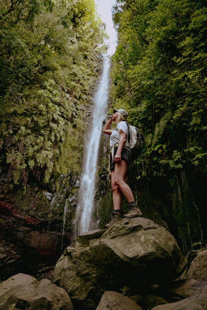 Cascade Madère - Wasserfall Madeira - Waterval Madeira - Waterfall Madeira