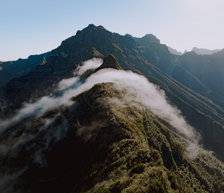 Summit with fog Madeira