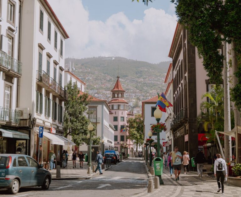 Aankomst in Funchal - Altstadt Funchal - Aankomst in Funchal - Arrival in Funchal