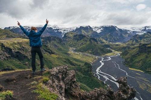 Island wandern Laugavegur