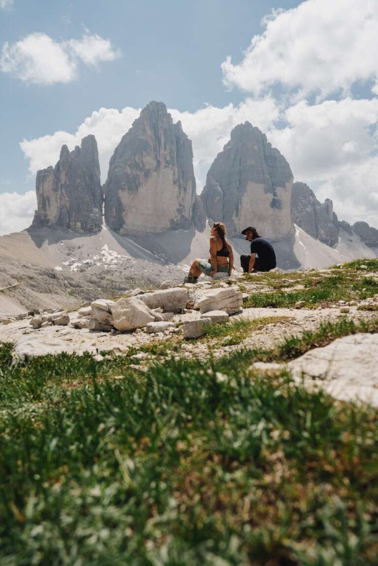 hiking Dolomites Three Peaks Hiking Dolomites Walking Dolomites Tre Cime