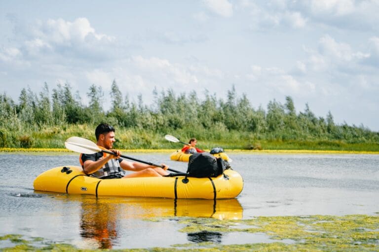 packraft biesbosch groepsweekend