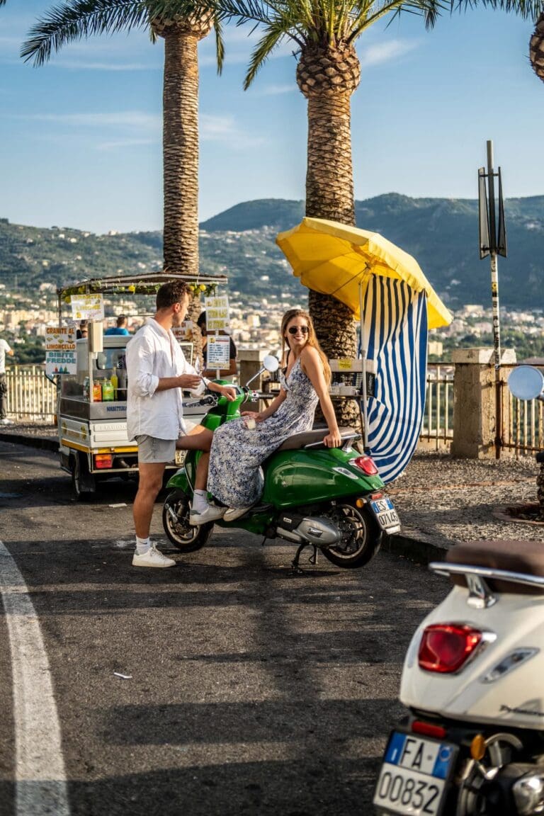 Groepsreis Italië - amalficoast - Vespatour Amalfi
