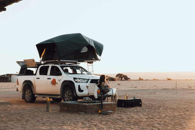 Groepsreis in Namibië - Solo reis in Namibië - Roadtrip door Namibië - Daktent - Kamperen in Namibië