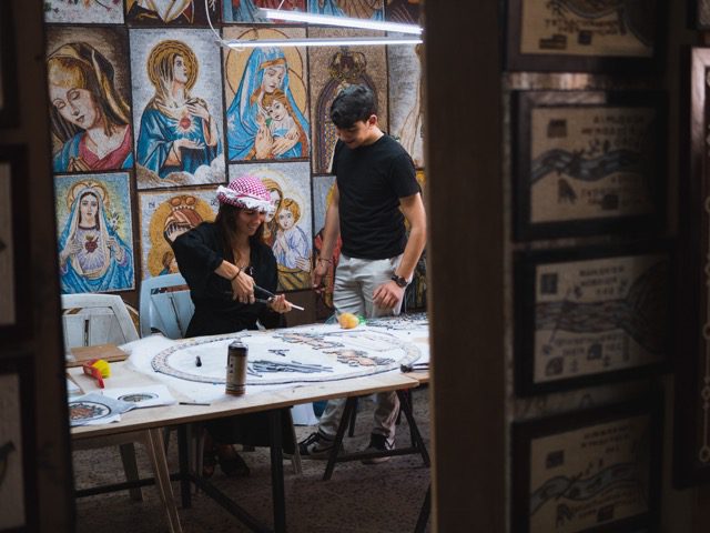 Groepsreis in Jordanië - Solo reis in Jordanië - Madaba - mozaiek