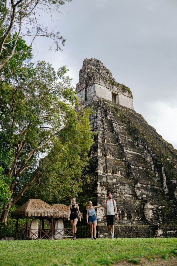 Groepsreis Guatemala - 14 daagse doorreis Guatemala - Vakantie in Guatemala - soloreizen Guatemala - Tikal - wildlife Guatemala - apen in Guatemala