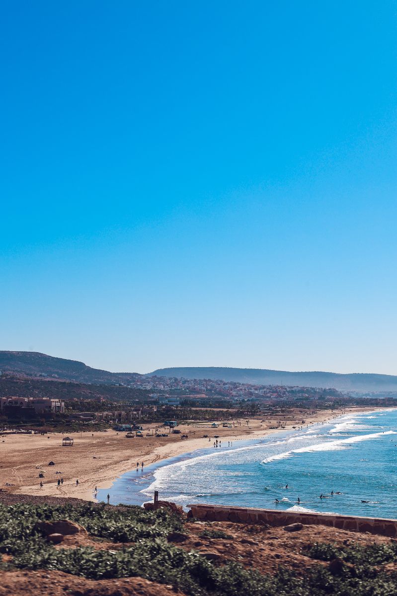 Océan atlantique au Maroc