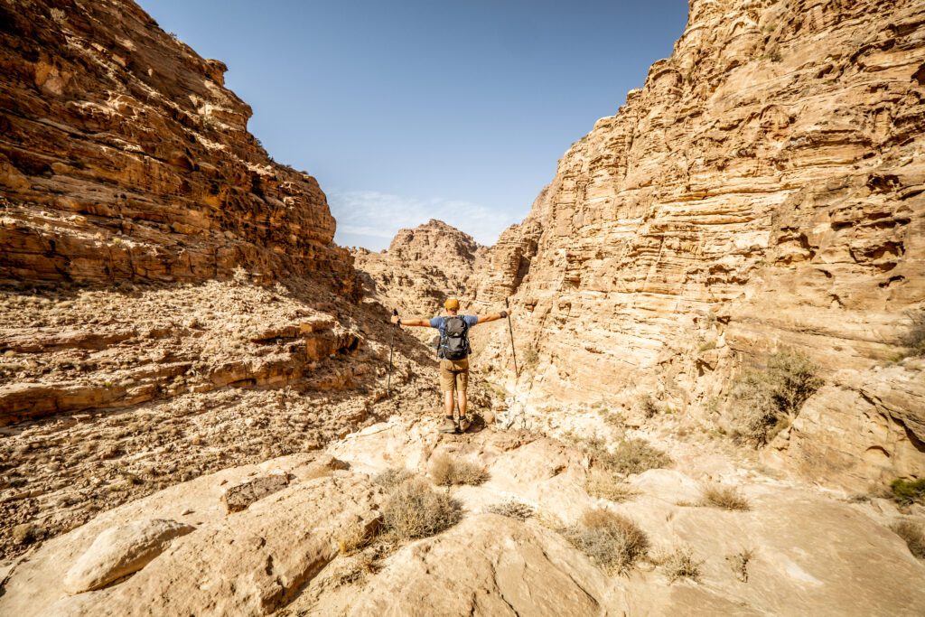 Jordan Trail, Petra, Teletat Al-Sofor