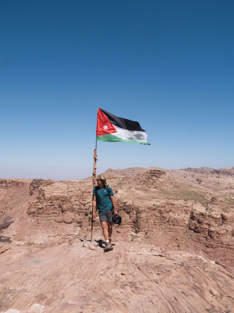 drapeau Jordanie Jordanienreise