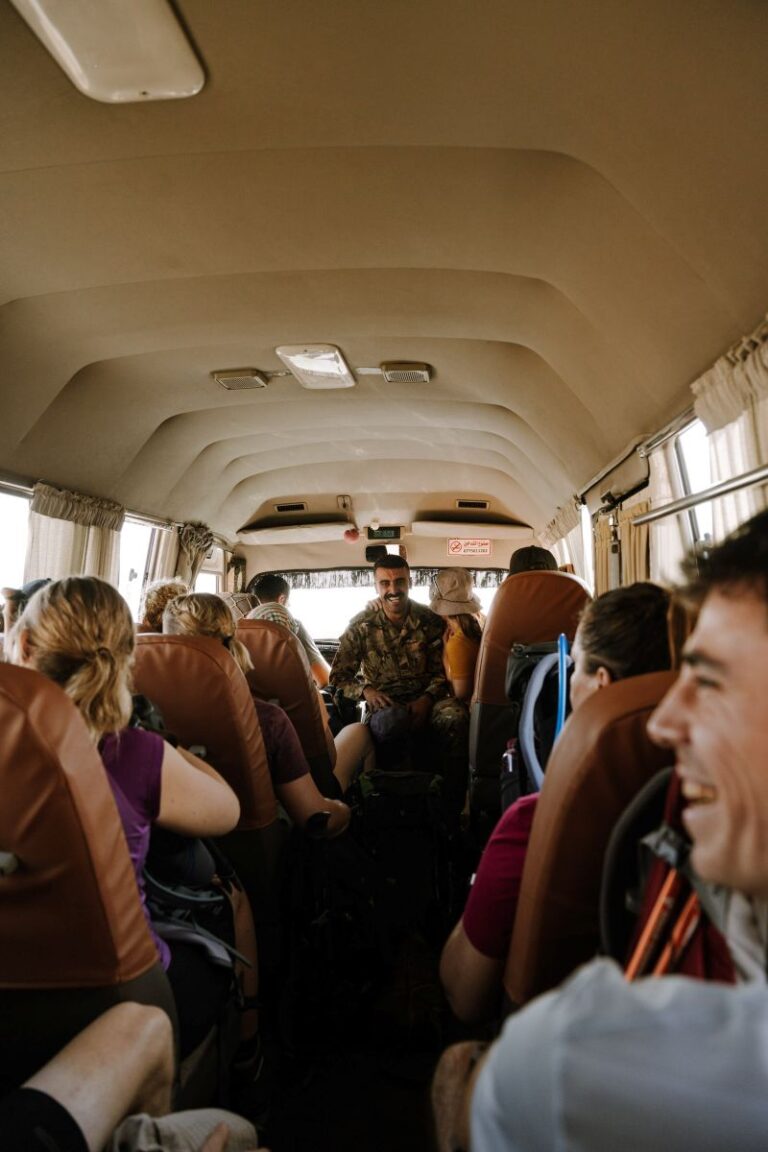 The Jordan Trail, airport transfer Amman