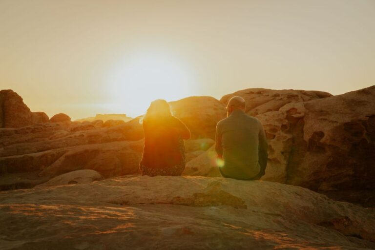 The Jordan Trail, sunset, Jordan